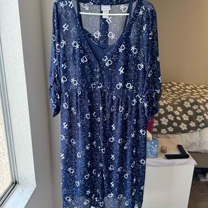 Sailor Moon x Torrid Constellation shirt dress